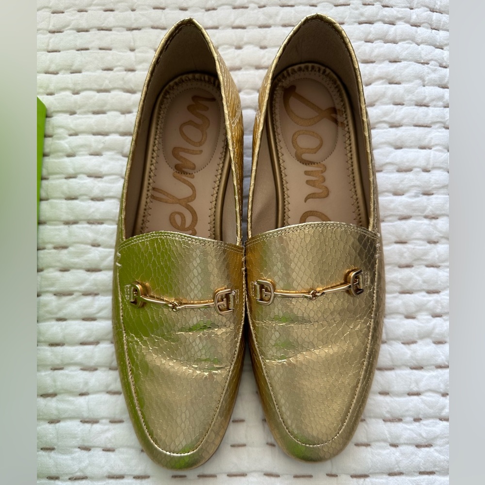 Sam Edelman Loraine Gold Loafer